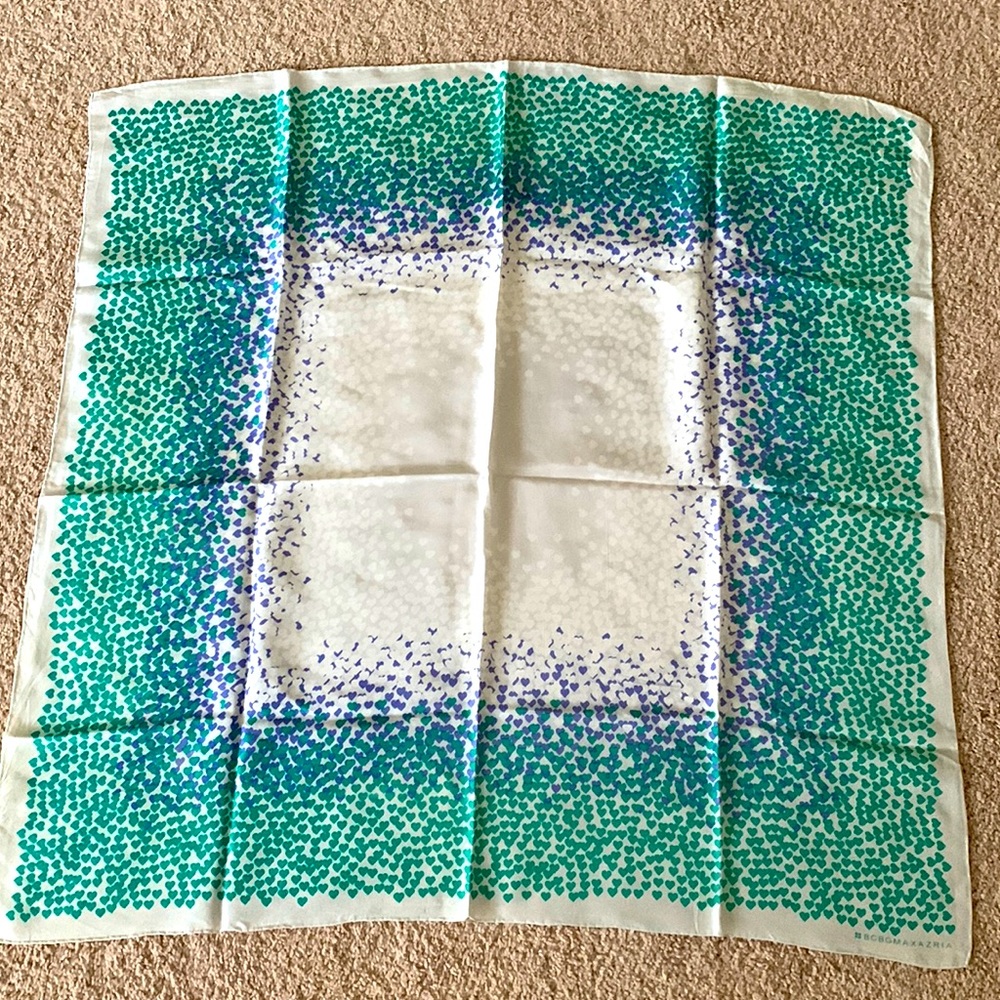 BCBGMAXAZRIA SILK SCARF